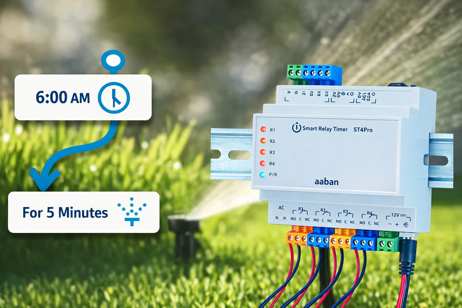 ST4 smart relay timer